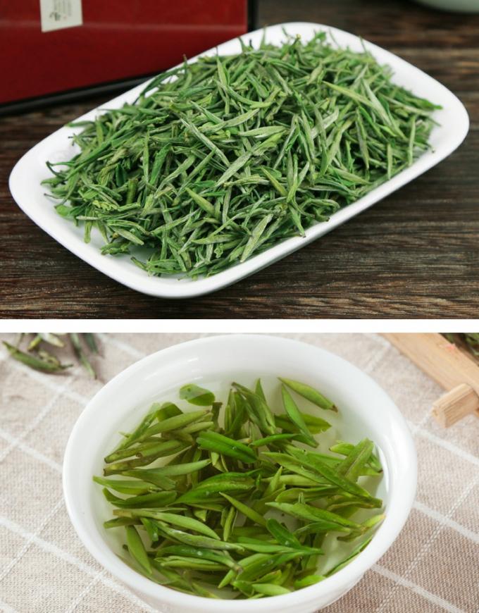 Mejore el té verde chino Mao Feng de la salud que el té verde protege su cerebro en edad avanzada