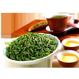 China Cacerola larga orgánica del té verde de Jing del té verde de la forma curvada - freír el proceso proveedor