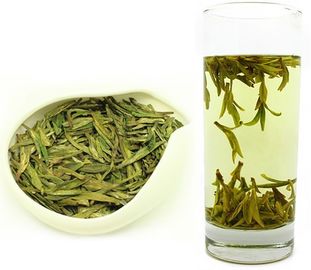 China Fermentado procesando las hojas del oeste orgánicas del plano del té de Longjing del lago tea verde proveedor